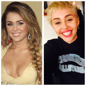 Miley Cyrus Wonders What Happened to Hannah Montana Until She Busts Out the Push-Up Bra!—See the Sexy Pic!