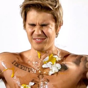 Justin Bieber Is Shirtless and Pelted With Eggs in Comedy Central Roast Promo