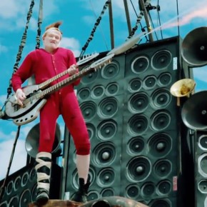 Conan O’Brien Arrives at Comic-Con With Andy Richter Mad Max Style—Watch Now!
